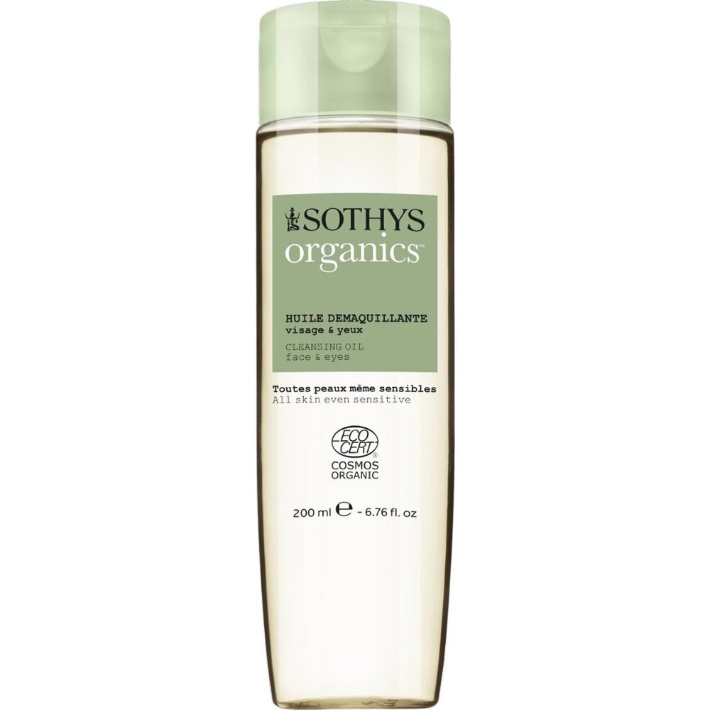 Skincare SOTHYS Cleansing Oil for Face and Eyes 6.76 oz  Gentle Organic Makeup R
